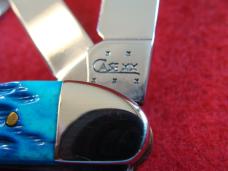 Case Small Stockman 63087 Caribbean Blue Bone 2005 Case Small Stockman 63087 Caribbean Blue Bone 2005