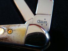 Case XX Tiny Texas Toothpick #50096 Stag Handles 2007 Case XX Tiny Texas Toothpick #50096 Stag Handles 2007