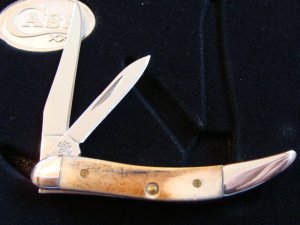 Case XX Tiny Texas Toothpick #50096 Stag Handles 2007