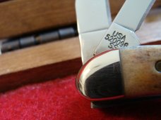 Case XX Tiny Texas Toothpick #50096 Stag Handles 2007 Case XX Tiny Texas Toothpick #50096 Stag Handles 2007