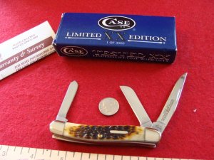 Case Small serpentine style Stockman #6318 Limited Edition 1 of 3000 Made in 2006