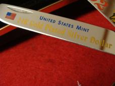 Case Trapper US Mint Gold Plated Silver Dollar Limited Edition Set #018