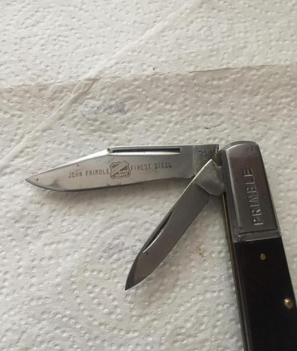 JOHN PRIMBLE B ELKNAP BARLOW ETCHED