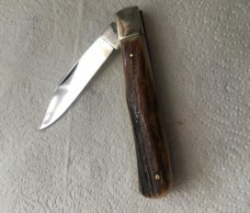 BEAUTIFUL STAG HANDLES COKE JACK SOLINGEN