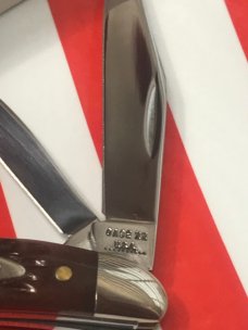 Case xx 1970 Peanut Knife (MDL# 6220 SS) w/ Brown Bone Handles -NOS in NM Condition Case xx 1970 Peanut Knife (MDL# 6220 SS) w/ Brown Bone Handles -NOS in NM Condition