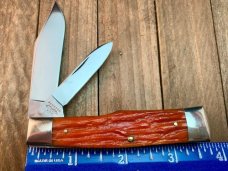 Robeson By Queen 2 Blade Gunstock Autumn Gold Jigged Bone Robeson By Queen 2 Blade Gunstock Autumn Gold Jigged Bone