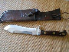 Rare Vintage Vietnam era 1967 Puma White Hunter Knife and original sheath #63607 Rare Vintage Vietnam era 1967 Puma White Hunter Knife and original sheath #63607