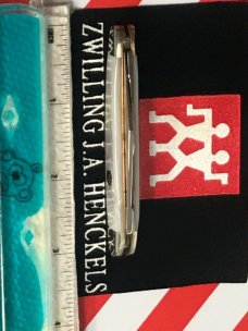 Zwilling J A Henckels 2 Blade Half (1/2) Whittler Knife w/ Fiery Mother of Pearl Handles - NOS Zwilling J A Henckels 2 Blade Half (1/2) Whittler Knife w/ Fiery Mother of Pearl Handles - NOS