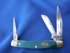 Rare Vintage Schrade Original Skoal 3-Blade  Stockman Pocket Knife.  Made in the USA!!! 
