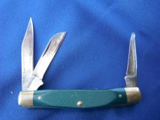 Rare Vintage Schrade Original Skoal 3-Blade  Stockman Pocket Knife.  Made in the USA!!! 