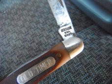 Rare Schrade USA Old Timer 106OT Grandad's Pocket Knife 2 blade with Scissors Rare Schrade USA Old Timer 106OT Grandad's Pocket Knife 2 blade with Scissors