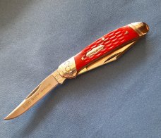 Rough Ryder Red Picked Bone Copperhead RR 1683