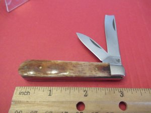Parker Cut Co Japan One Arm Man's Brown Bone 