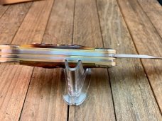 Colt 4 Blade Rancher Stockman Amber Bone Stag
