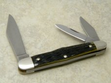Boker Germany Stainless Green Bone Mallard Duck Whittler Knife L.L. Bean Collector's Edition 1998 Boker Germany Stainless Green Bone Mallard Duck Whittler Knife L.L. Bean Collector's Edition 1998