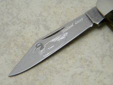 Boker Germany Stainless Green Bone Mallard Duck Whittler Knife L.L. Bean Collector's Edition 1998 Boker Germany Stainless Green Bone Mallard Duck Whittler Knife L.L. Bean Collector's Edition 1998