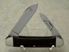 Bob White made by Queen Cutlery USA for Bruce Voyles Wood Canoe Knife Bob White made by Queen Cutlery USA for Bruce Voyles Wood Canoe Knife