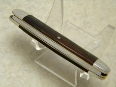 Bob White made by Queen Cutlery USA for Bruce Voyles Wood Canoe Knife Bob White made by Queen Cutlery USA for Bruce Voyles Wood Canoe Knife