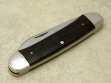Bob White made by Queen Cutlery USA for Bruce Voyles Wood Canoe Knife Bob White made by Queen Cutlery USA for Bruce Voyles Wood Canoe Knife