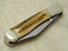 Fight'n Rooster Frank Buster Celebrated Cutlery Germany Stag Gunstock Jack Knife Fight'n Rooster Frank Buster Celebrated Cutlery Germany Stag Gunstock Jack Knife