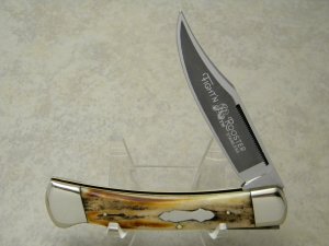 Fight'n Rooster Frank Buster Celebrated Cutlery Germany Stag Large Lockback Knife