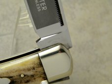 Fight'n Rooster Frank Buster Celebrated Cutlery Germany Stag Large Lockback Knife Fight'n Rooster Frank Buster Celebrated Cutlery Germany Stag Large Lockback Knife