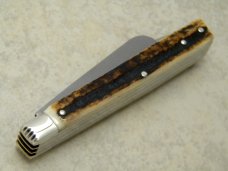 Fight'n Rooster Frank Buster Celebrated Germany Stag Physician's or Doctor's Knife c.1999 - 1 of 100 Fight'n Rooster Frank Buster Celebrated Germany Stag Physician's or Doctor's Knife c.1999 - 1 of 100