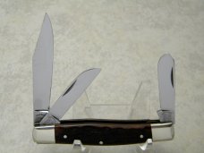 Fight'n Rooster Frank Buster Celebrated Cutlery Germany Bone 3 Blade Stockman Knife Fight'n Rooster Frank Buster Celebrated Cutlery Germany Bone 3 Blade Stockman Knife
