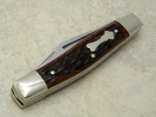 Fight'n Rooster Frank Buster Celebrated Cutlery Germany Bone 3 Blade Stockman Knife Fight'n Rooster Frank Buster Celebrated Cutlery Germany Bone 3 Blade Stockman Knife