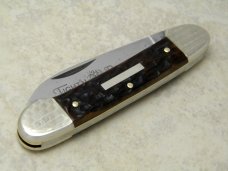 Fight'n Rooster Frank Buster Cutlery Germany Bone 2 Blade Canoe Knife Fight'n Rooster Frank Buster Cutlery Germany Bone 2 Blade Canoe Knife
