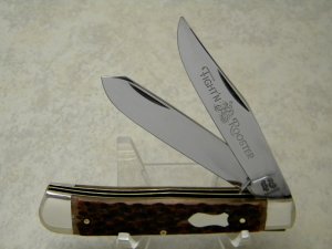 Fight'n Rooster Frank Buster Cutlery Co. Germany Bone Trapper Knife