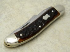 Fight'n Rooster Frank Buster Celebrated Cutlery Germany Bone 2 Blade Sowbelly Knife Fight'n Rooster Frank Buster Celebrated Cutlery Germany Bone 2 Blade Sowbelly Knife