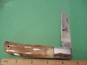 Parker Cut Brown Bone Lock Back 