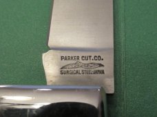 Parker Cut Brown Bone Lock Back Parker Cut Brown Bone Lock Back
