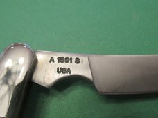 Parker Edwards  Eagle Brand Brown Bone Razor 