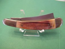 Parker Edwards  Eagle Brand Brown Bone Razor 