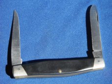 Rare Buck USA Pocket KNIFE Model 313 Muskrat Sawcut Delrin Pre 1986 Made in the USA