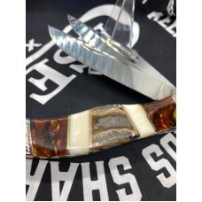 Custom Case Hunter with Mammoth tooth, ivory and precious stone handles Custom Case Hunter with Mammoth tooth, ivory and precious stone handles