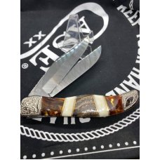 Custom Case Hunter with Mammoth tooth, ivory and precious stone handles Custom Case Hunter with Mammoth tooth, ivory and precious stone handles