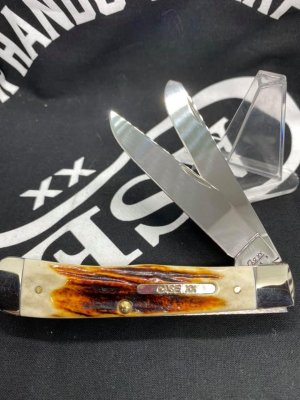 2008 like new red stag case trapper R5254SS
