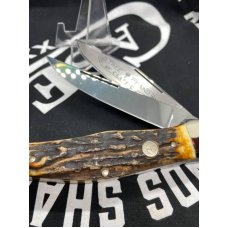 Boker Tree Brand Stag Large Folding Hunter New In Box Boker Tree Brand Stag Large Folding Hunter New In Box