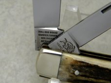 Bulldog Brand Germany 1st Generation Stag S&D Buckeye Special Trapper Knife - 1 of 192