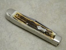 Bulldog Brand Germany 1st Generation Stag S&D Buckeye Special Trapper Knife - 1 of 192