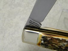 Bulldog Brand Germany 1st Generation Stag Lumber Jack Long Pull Moose Knife - 1 of 36 Bulldog Brand Germany 1st Generation Stag Lumber Jack Long Pull Moose Knife - 1 of 36