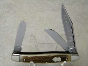 Bulldog Brand Germany 1st Generation Stag S&D Enterprises Stockman Knife - 1 of 310
