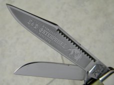 Bulldog Brand Germany 1st Generation Stag S&D Enterprises Stockman Knife - 1 of 310 Bulldog Brand Germany 1st Generation Stag S&D Enterprises Stockman Knife - 1 of 310