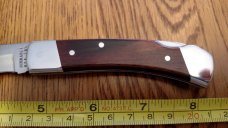 SCHRADE + UNCLE HENRY LB5 LOCKBACK POCKET KNIFE MADE IN USA W/ LEATHER SHEATH NOS LOOK SCHRADE + UNCLE HENRY LB5 LOCKBACK POCKET KNIFE MADE IN USA W/ LEATHER SHEATH NOS LOOK