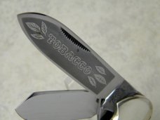 Bulldog Brand Germany 1st Generation Stag Tobacco 3 Blade Canoe Knife c.1986 - 1 of 294 Bulldog Brand Germany 1st Generation Stag Tobacco 3 Blade Canoe Knife c.1986 - 1 of 294