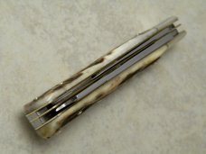 Bulldog Brand Hammer Forged Solingen Germany 1985 English Steel Stag One Arm Razor Jack Knife Bulldog Brand Hammer Forged Solingen Germany 1985 English Steel Stag One Arm Razor Jack Knife