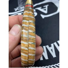 gorgeous custom fixed blade with mammoth handles and damascus blades gorgeous custom fixed blade with mammoth handles and damascus blades